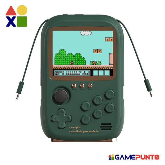 Handheld Retro Game Machine & Power Bank | 500 Classic Games | Gamepunto - GamePunto