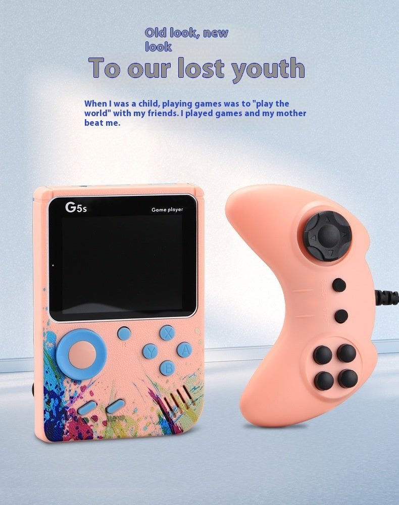 Retro Portable G5 Handheld Video Game Console with 500 Built - in Games | Gamepunto - GamePunto