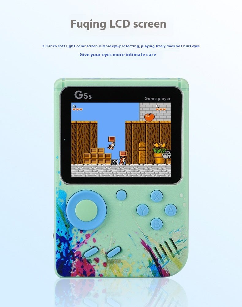 Retro Portable G5 Handheld Video Game Console with 500 Built - in Games | Gamepunto - GamePunto