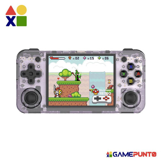 RG35XX H Handheld Game Console | 3.5 Inch IPS Screen | 5528 Retro Games | 64GB Storage | 3300mAh Battery - GamePunto